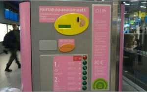 Mit einem rosa Farhkartenautomaten wäre vieles leichter (Foto: Prinzessin Elke)